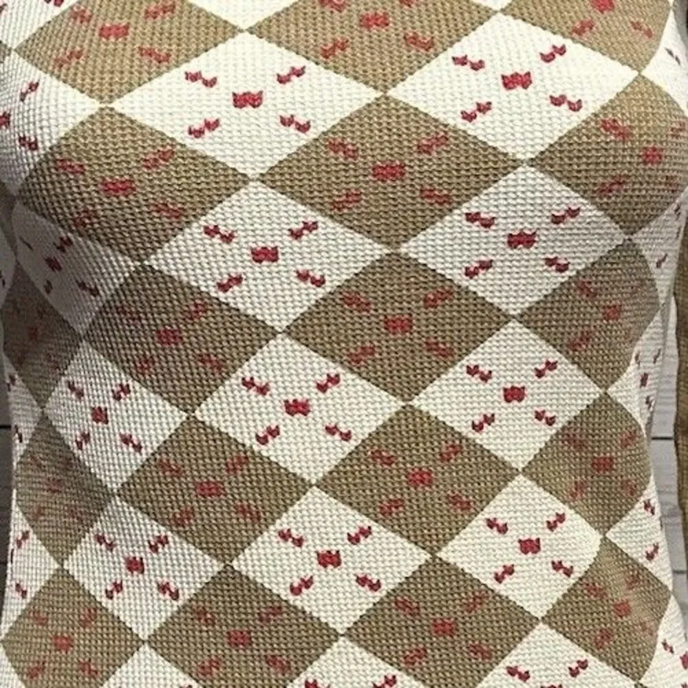 XXI Argyle Thermal Raglan Top - Picture 7 of 13